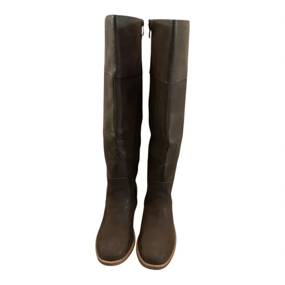 New Eloquii Women's Brown Anye Wide Boots 8.5